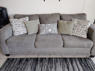 Two couches One table