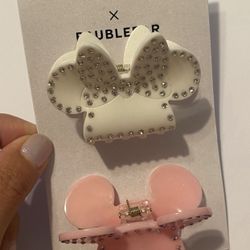 Disney’s Mickey & Minnie Jewel Hair Clips