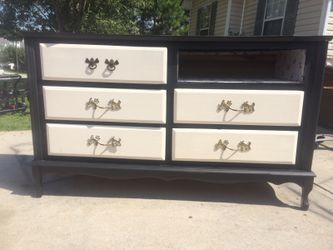 Victorian 5 Drawer with top storage