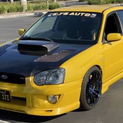 2004-2005 Subaru Wrx/sti Carbon Fiber Hood