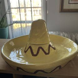 Sombrero Chip And Dip Server