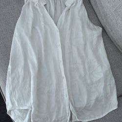Banana Republic Ivory Top