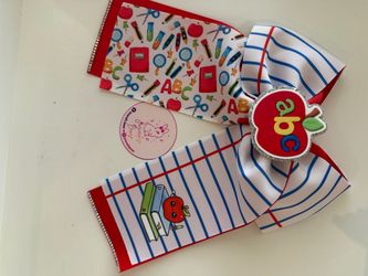 Kids character hair bows