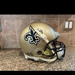 New Orleans Saints Authentic Riddell  VSR4 Helmet/ Drew Brees Custom Build