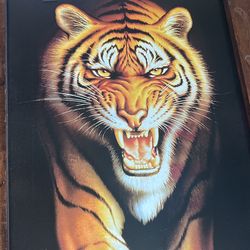 Tiger canvas