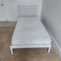 Twin Bed And Mattress