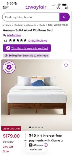 Free Queen Sized bed frame