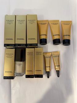 Chanel Sublimage Deluxe Sample Bundle Le Sérum Eye Cream Mask 6 Pc NIB