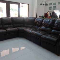 Leather Sofa
