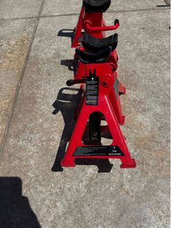 3-Ton Heavy Duty Jack Stands (Pair) – Double Locking