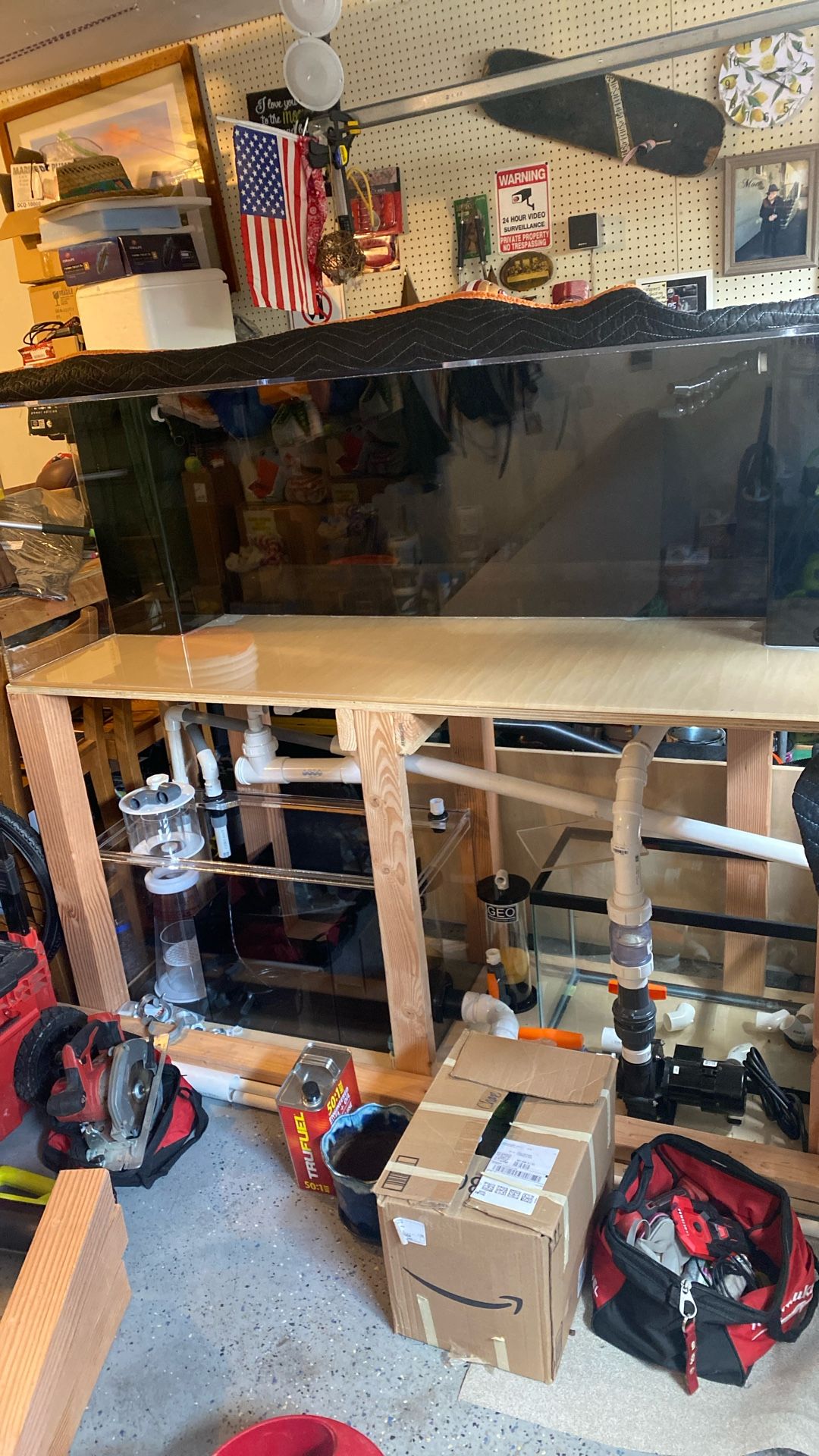 180 Gallon Brand New Tru Vu Acrylic Reef Set Up