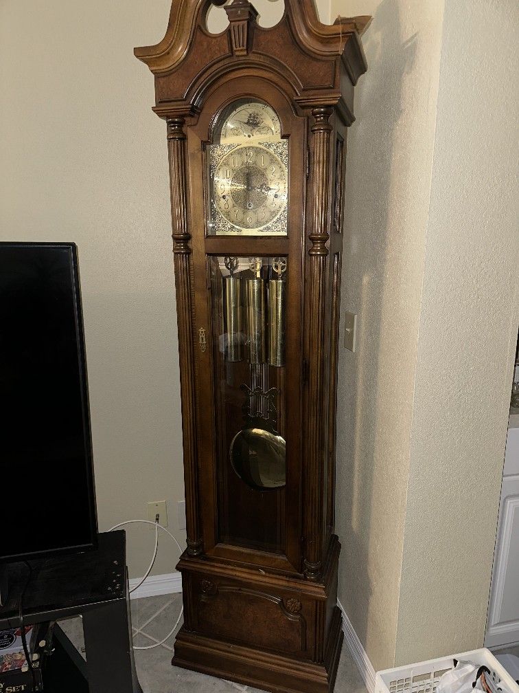 Antique Grandfather Clock