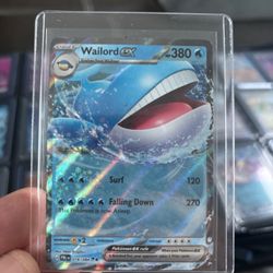Wailord ex 016/084 Pitch Black