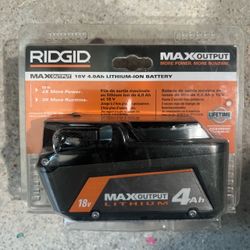Ridgid battery