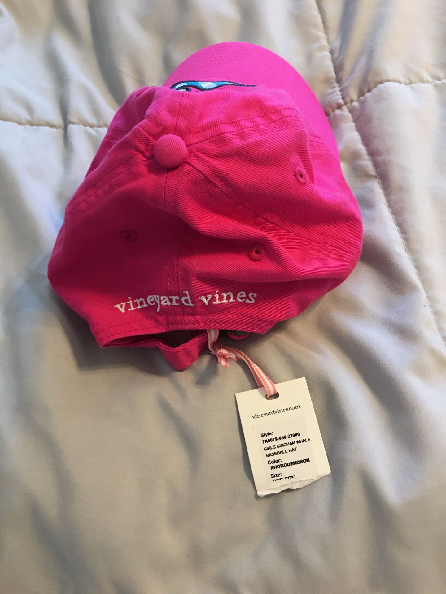 Pink Vineyard vines hat