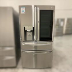 Open Box: LG 30 cu. ft. Smart InstaView® Door-in-Door® Refrigerator with Craft Ice™ - 22CAO1288