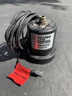 RIDGID 1/4 HP Utility Pump