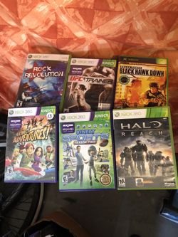 X box 360 Video games