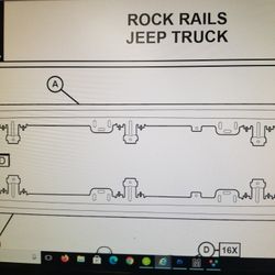 Gladiator Rock Rails Oe  4dr
