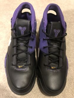 Nike Zoom Kobe 1 Blackout 2006 Sz 12 100% Authentic Original Box With Receipt