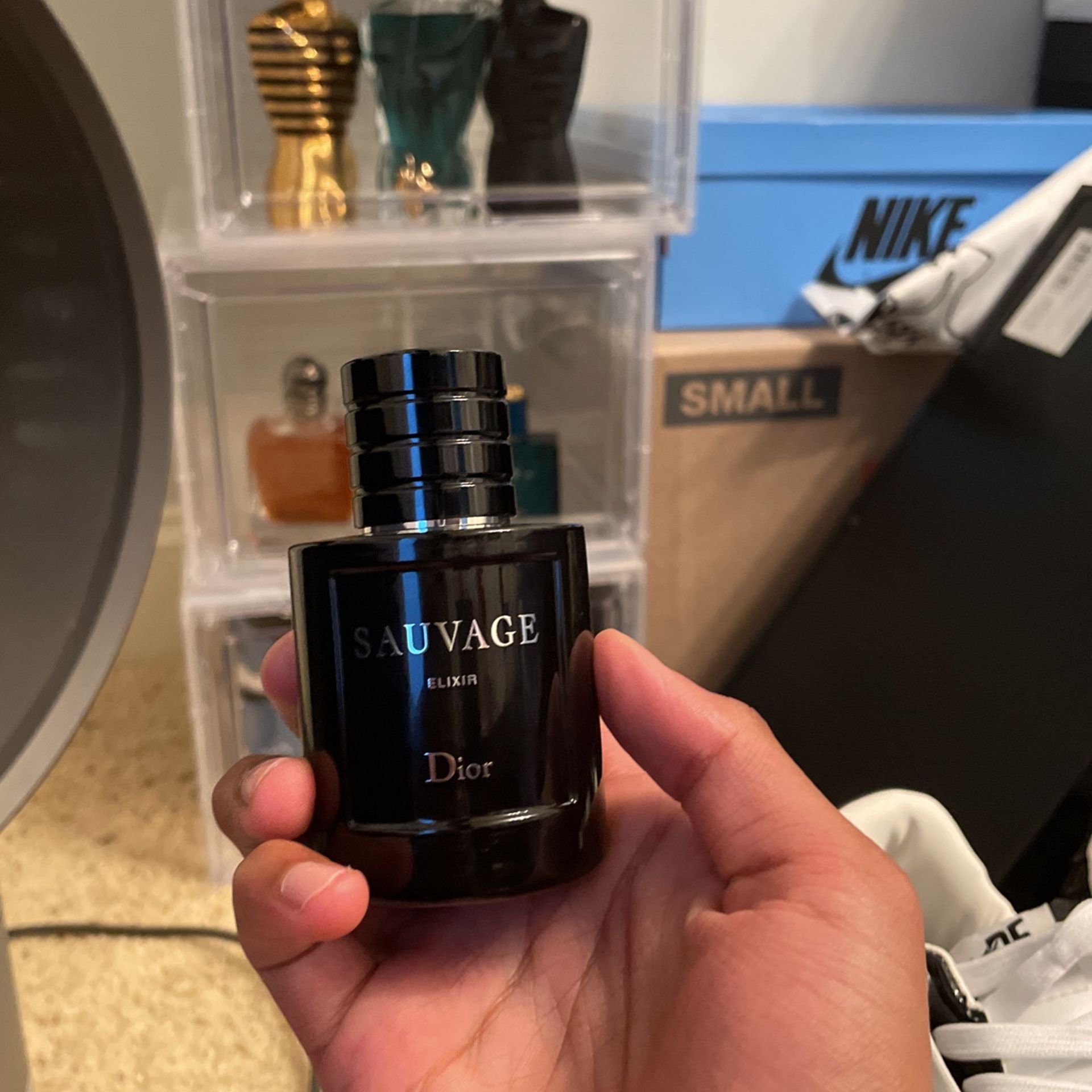dior sauvage elixer trade