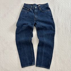 VTG Levis 550 Blue Jeans Mens 33x30 Relaxed Fit Made in Colombia