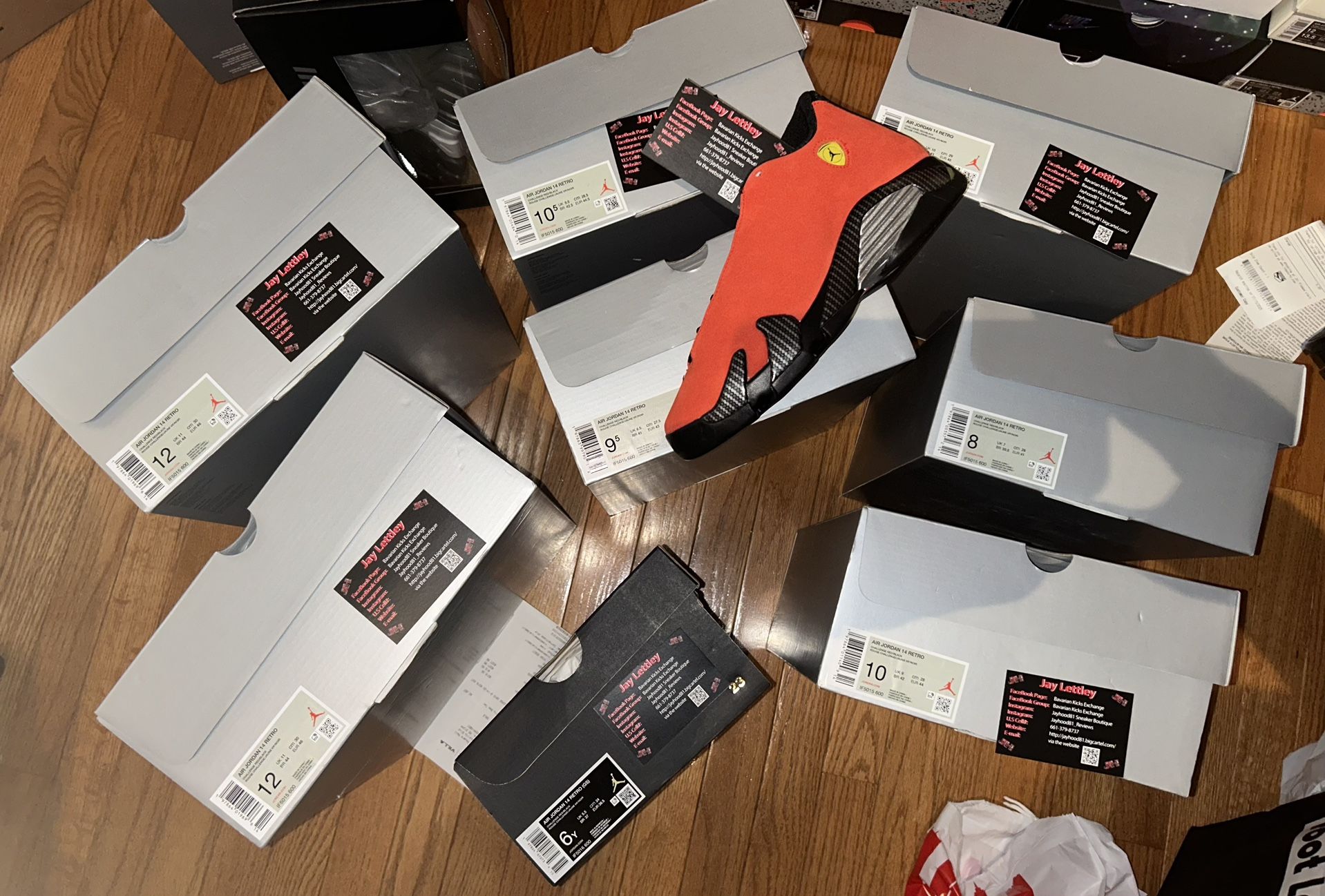 Jordan Retro Ferrari 14s