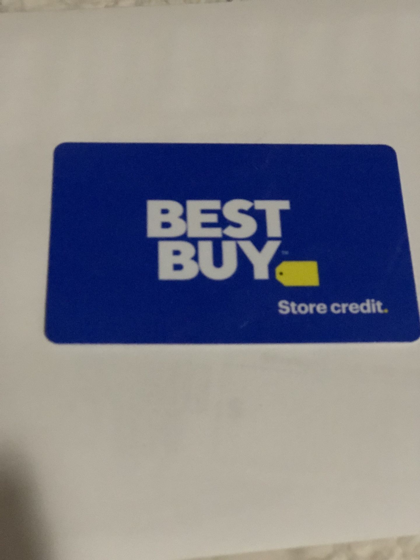 Best Buy Store Credit