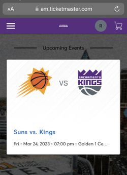 Kings Vs Suns Tickets Upper Level
