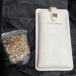 Chanel Crush Crossbody Crush Phone Purse Gwp White