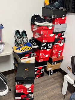 Shoe Collection Bundle. “34” Pairs in all.Jordans, Nike dunks, ACG, etc, size 12