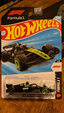 Hot wheels kick sauber f1 team 154/250