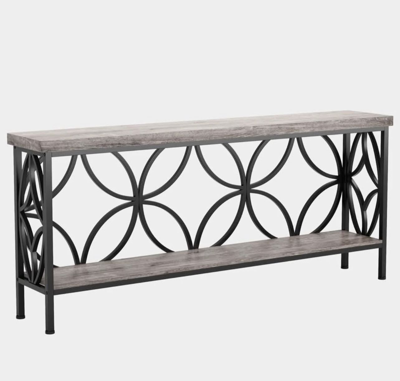 Entry Way Table, Coat Rack, And Shoe Rack.