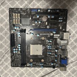 MSI Motherboard (FM2-A75MA-E35 MSI Socket FM2 AMD A75)