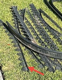 60’ (TEN 6 foot long pieces) of Expert Edge Paver Restraint Edging