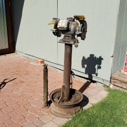 Grinder On A Stand