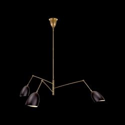 DESIGNER AERIN Sommerard Large Triple Arm Chandelier SIGNATURE COLLECTION Retails for $3,399.00