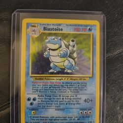 Blastoise Holo Base Set