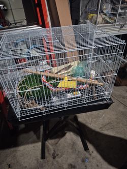 Small bird cage or carry cage