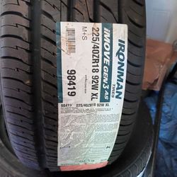 Brand New Tires