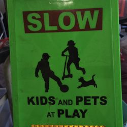 Caution Signs For Yard/Street