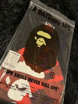BAPE Ape Head Camo Graphic T-Shirt