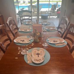 Dining Table 6 Chairs 
