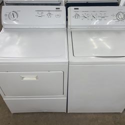 Kenmore Set Washer And Dryer Electric Good Condition We Delivery 
