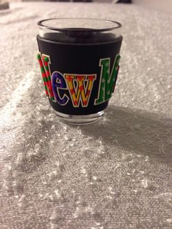 New Mexico shot glass