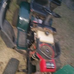 Resadt To Mow. Fall 🚜 Tractor.  Forever Tripple Baggrr Hard Bin