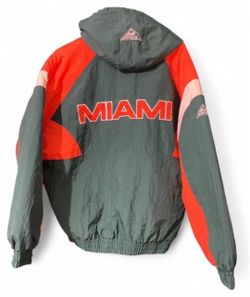 Vintage Miami hurricanes jacket size medium