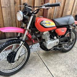 1979 Honda XL75    Xr75