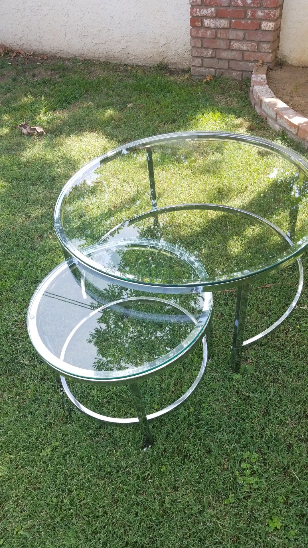 Vintage Glass Coffee table
