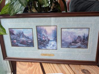 Thomas Kinkade "Sweetheart Cottages"